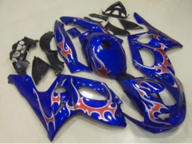 Yamaha YZF600R Thundercat Motorrad Verkleidung 1996-2007 - Blau Rot