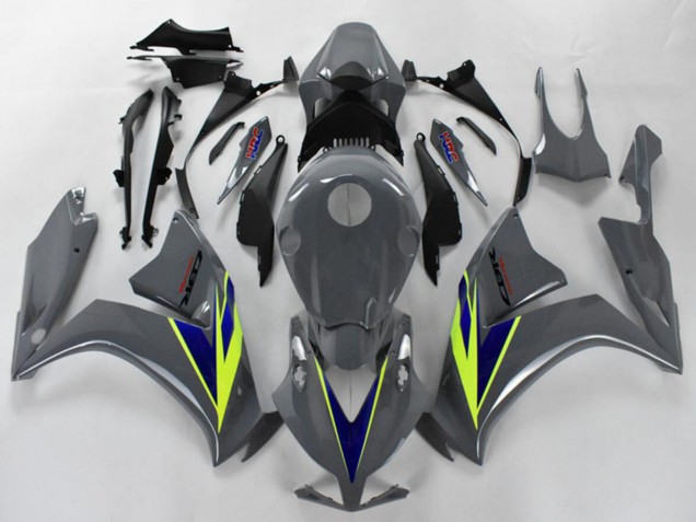 Nardo Grau Blau Fluo Gelb 2012-2016 Honda CBR1000RR Motorrad Verkleidung