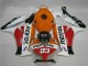 Weiß Orange Rot Glänzendes Schwarz HRC Repsol 93 2012-2016 Honda CBR1000RR Motorrad Verkleidung