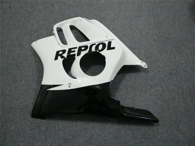 Weiß Glänzendes Schwarz Repsol 1997-1998 Honda CBR600 F3 Motorrad Verkleidung