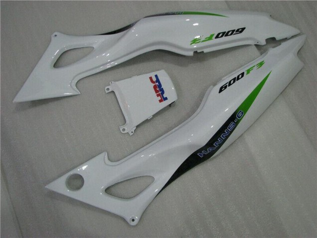 Weiß Silber Grün Hannspree 1995-1996 Honda CBR600 F3 Motorrad Verkleidung