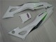 Weiß Silber Grün Hannspree 1995-1996 Honda CBR600 F3 Motorrad Verkleidung