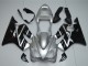 Silber Glänzendes Schwarz 2001-2003 Honda CBR600 F4i Motorrad Verkleidung