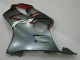 Silber Rot 2001-2003 Honda CBR600 F4i Motorrad Verkleidung Kit