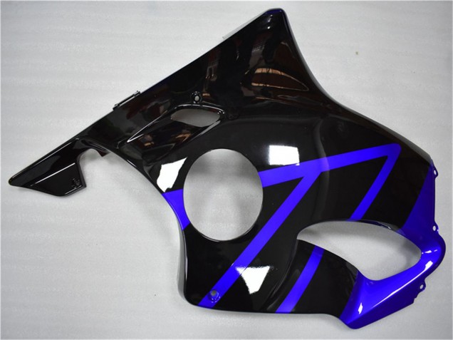 Blau Glänzendes Schwarz 2001-2003 Honda CBR600 F4i Motorrad Verkleidung