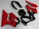 Rot Glänzendes Schwarz 2004-2007 Honda CBR600 F4i Motorrad Verkleidung