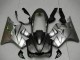 Silber Matt Schwarz 2004-2007 Honda CBR600 F4i Motorrad Verkleidung