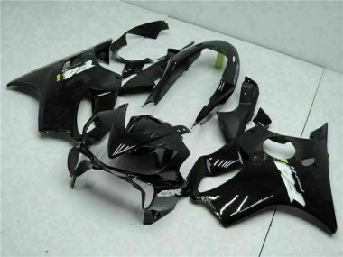 Glänzendes Schwarz 2004-2007 Honda CBR600 F4i Motorrad Verkleidung
