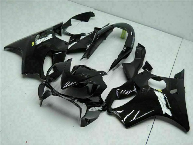 Glänzendes Schwarz 2004-2007 Honda CBR600 F4i Motorrad Verkleidung