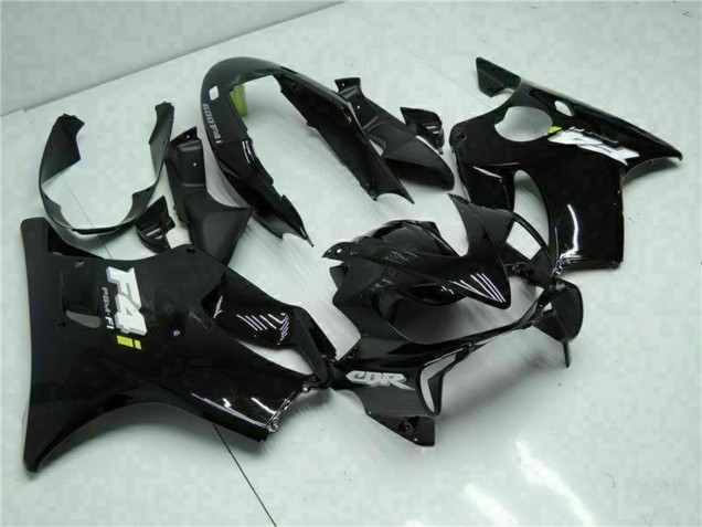 Glänzendes Schwarz 2004-2007 Honda CBR600 F4i Motorrad Verkleidung