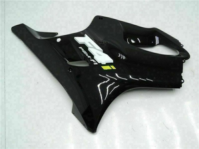 Glänzendes Schwarz 2004-2007 Honda CBR600 F4i Motorrad Verkleidung