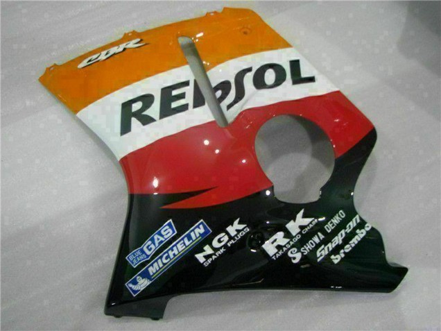 Orange Weiß Rot Glänzendes Schwarz Repsol 1996-2007 Honda CBR1100XX Blackbird Motorrad Verkleidung