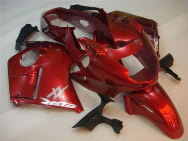 Rot 1996-2007 Honda CBR1100XX Blackbird Motorrad Verkleidung