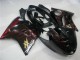 Glänzendes Schwarz Rot Flamme 1996-2007 Honda CBR1100XX Blackbird Abs Motorrad Verkleidungen