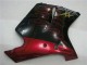 Glänzendes Schwarz Rot Flamme 1996-2007 Honda CBR1100XX Blackbird Abs Motorrad Verkleidungen