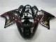 Glänzendes Schwarz Rot Flamme 1996-2007 Honda CBR1100XX Blackbird Abs Motorrad Verkleidungen