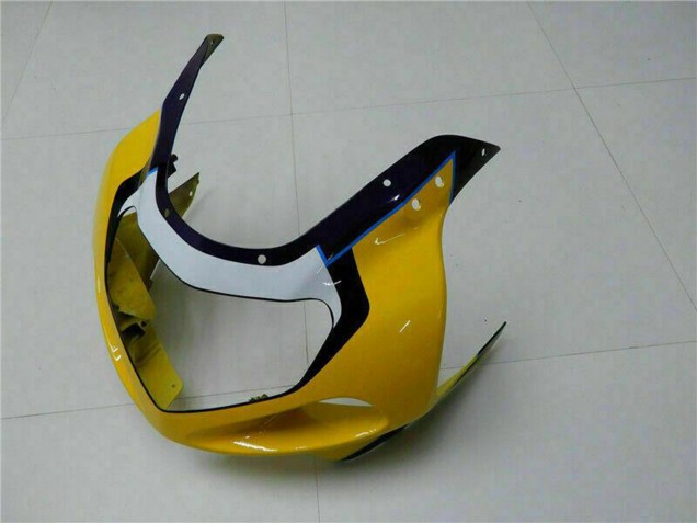 Gelb Dunkel Blau Glänzendes Schwarz 2001-2003 Suzuki GSXR 600/750 Motorrad Verkleidung
