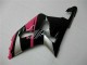 Rosa Silber Glänzendes Schwarz 2001-2003 Suzuki GSXR 600/750 Motorrad Verkleidung
