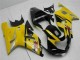 Gelb Schwarz 2001-2003 Suzuki GSXR 600/750 Motorrad Verkleidung