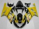 Gelb Schwarz 2001-2003 Suzuki GSXR 600/750 Motorrad Verkleidung