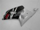 Silber Glänzendes Schwarz Rot 2001-2003 Suzuki GSXR 600/750 Motorrad Verkleidung