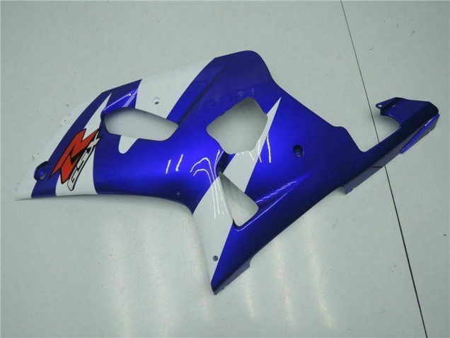 Weiß Blau Schwarz 2001-2003 Suzuki GSXR 600/750 Motorrad Verkleidung