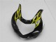 Glänzendes Schwarz Gelb Flamme 2001-2003 Suzuki GSXR 600/750 Motorrad Verkleidung