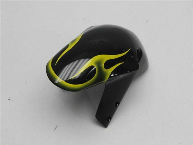 Glänzendes Schwarz Gelb Flamme 2001-2003 Suzuki GSXR 600/750 Motorrad Verkleidung