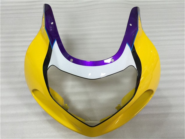 Gelb Lila 2001-2003 Suzuki GSXR 600/750 Motorrad Verkleidung