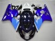 Weiß Blau Schwarz 2004-2005 Suzuki GSXR 600/750 Motorrad Verkleidung