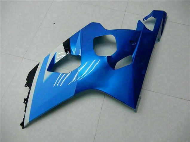 Weiß Blau Schwarz 2004-2005 Suzuki GSXR 600/750 Motorrad Verkleidung