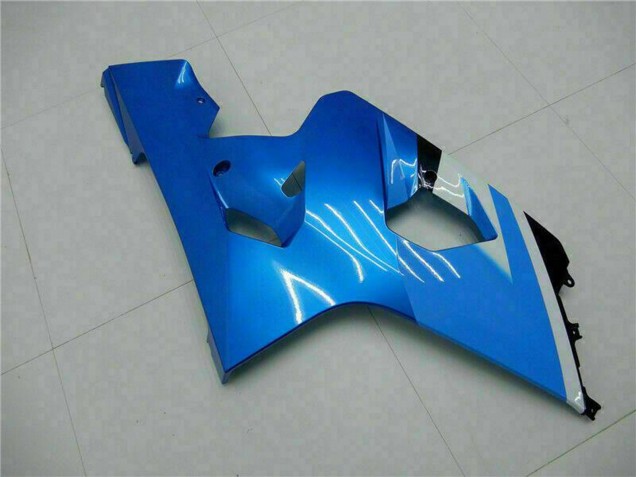 Weiß Blau Schwarz 2004-2005 Suzuki GSXR 600/750 Motorrad Verkleidung