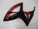 Rot Glänzendes Schwarz 2006-2007 Suzuki GSXR 600/750 Motorrad Verkleidung