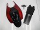 Rot Glänzendes Schwarz 2006-2007 Suzuki GSXR 600/750 Motorrad Verkleidung