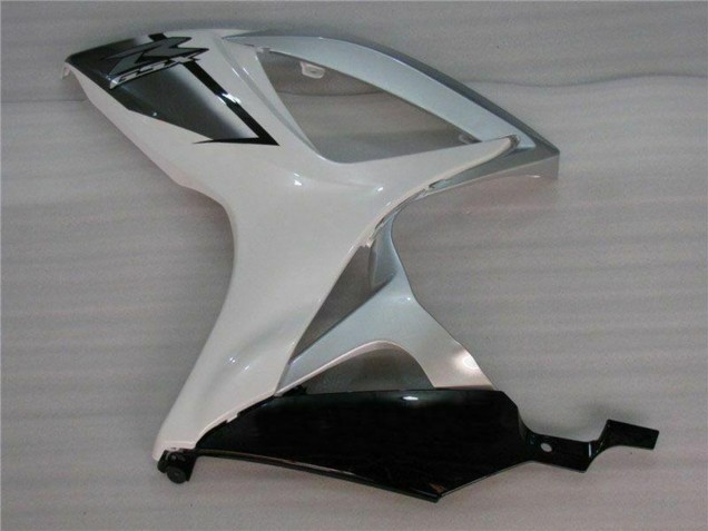 Weiß Silber 2006-2007 Suzuki GSXR 600/750 Motorrad Verkleidung