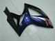 Glänzendes Schwarz Blau 2006-2007 Suzuki GSXR 600/750 Motorrad Verkleidung