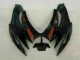 Glänzendes Schwarz Rot 2006-2007 Suzuki GSXR 600/750 Motorrad Verkleidung