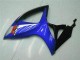 Blau Weiß Glänzendes Schwarz Rot 2006-2007 Suzuki GSXR 600/750 Motorrad Verkleidung
