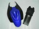 Blau Weiß Glänzendes Schwarz Rot 2006-2007 Suzuki GSXR 600/750 Motorrad Verkleidung