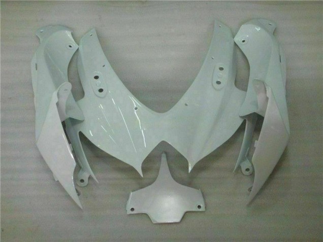Weiß 2008-2010 Suzuki GSXR 600/750 Motorrad Verkleidung