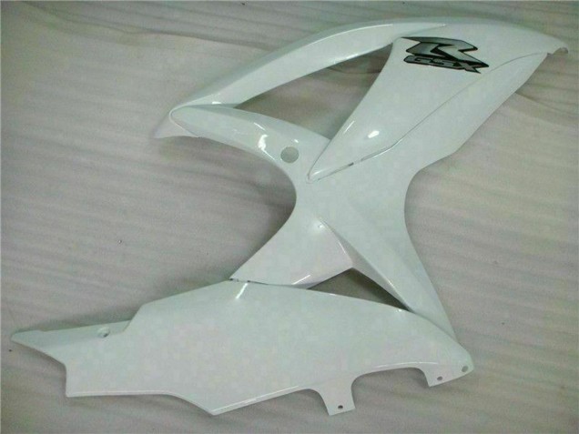 Weiß 2008-2010 Suzuki GSXR 600/750 Motorrad Verkleidung