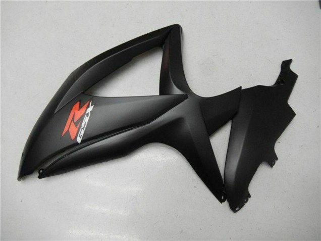 Matt Schwarz Rot 2008-2010 Suzuki GSXR 600/750 Motorrad Verkleidung