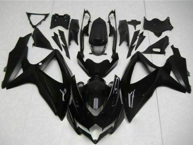 Glänzendes Schwarz Matt Schwarz 2008-2010 Suzuki GSXR 600/750 Motorrad Verkleidung
