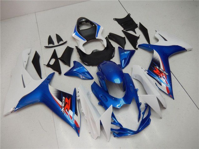 Weiß Blau Schwarz Rot 2011-2024 Suzuki GSXR 600/750 Motorrad Verkleidung