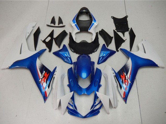 Weiß Blau Schwarz Rot 2011-2024 Suzuki GSXR 600/750 Motorrad Verkleidung