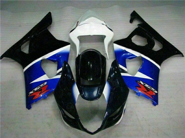 Weiß Blau Glänzendes Schwarz Rot 2003-2004 Suzuki GSXR 1000 Abs Motorrad Verkleidungen