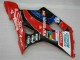 Rot Schwarz Blau Yoshimura 2003-2004 Suzuki GSXR 1000 Motorrad Verkleidung