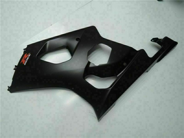 Matt Schwarz Rot 2003-2004 Suzuki GSXR 1000 Motorrad Verkleidung