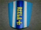 Blau Weiß Gelb Rizla 2003-2004 Suzuki GSXR 1000 Motorrad Verkleidung
