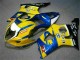 Gelb Blau Weiß Rot Corona Motul 2003-2004 Suzuki GSXR 1000 Motorrad Verkleidung